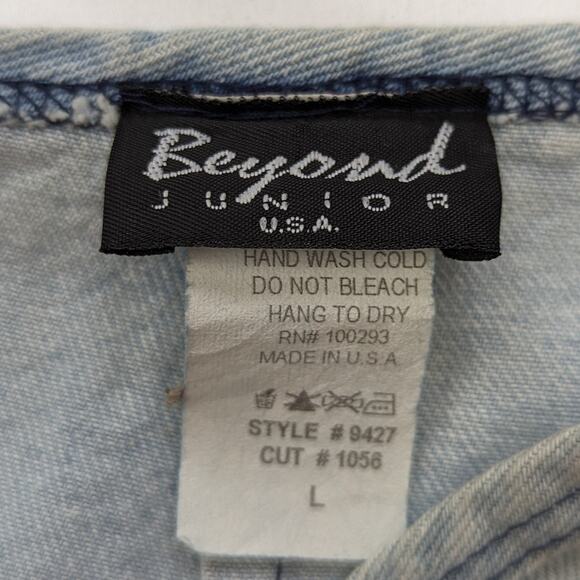 Y2K Ombre Denim Mini Skirt - Picture 4 of 7